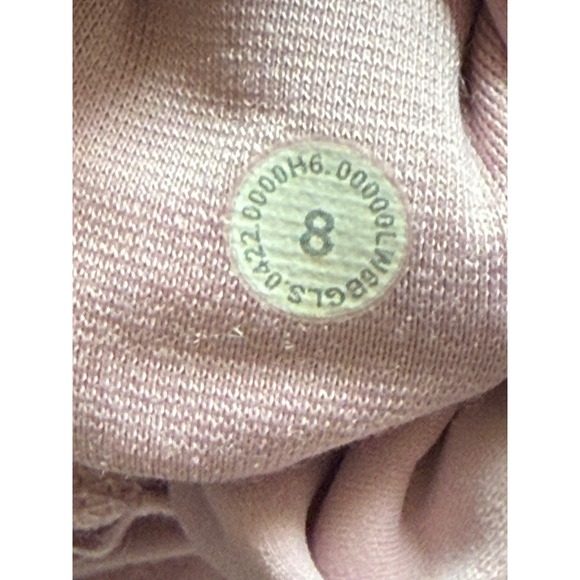 Lululemon Align High Rise Crop 23" Leggings Dusty Rose Blush Pink Sz 8 Run Yoga - Picture 11 of 12